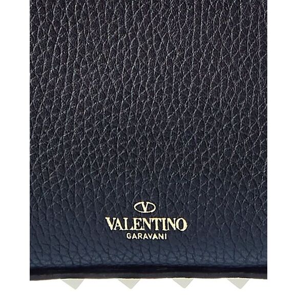 Valentino Rockstud Grainy Leather Crossbody, Black - Picture 3 of 5